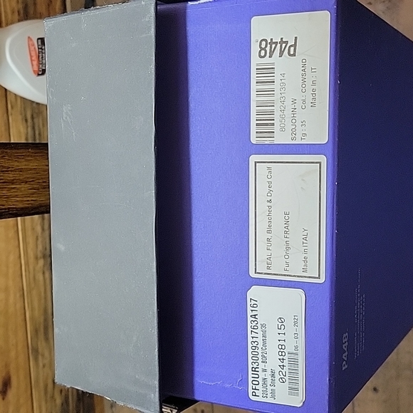 New Never worn Leopard Print P448 Sneakers - Picture 6 of 6